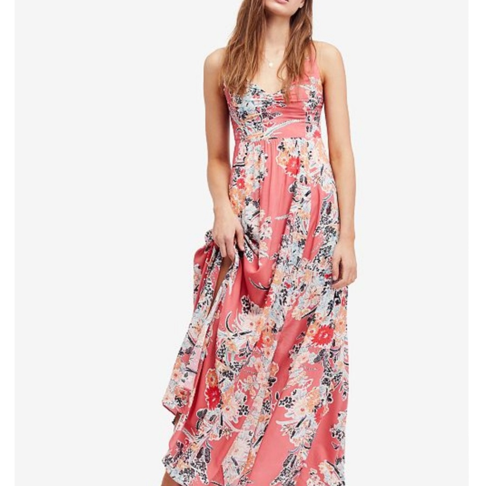 Through The Vine Printed Maxi